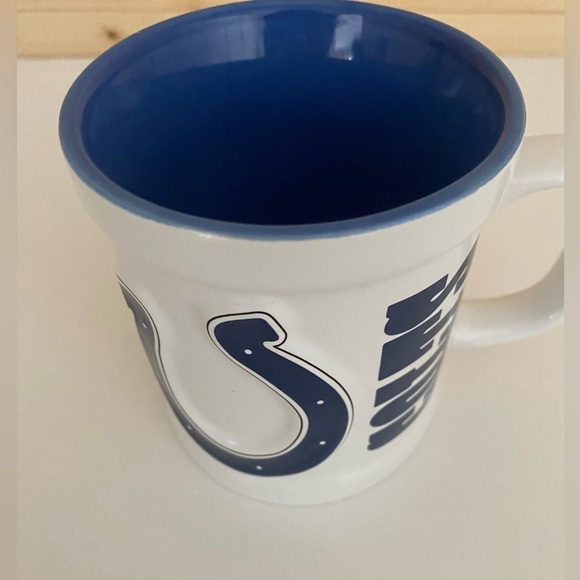 INDIANAPOLIS Colts 3D Coffee Mug 12 oz. Blue and White Design with Team … - Picture 4 of 6